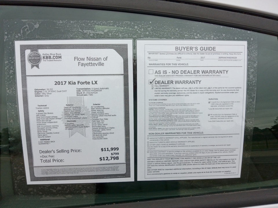 2017 Kia Forte LX