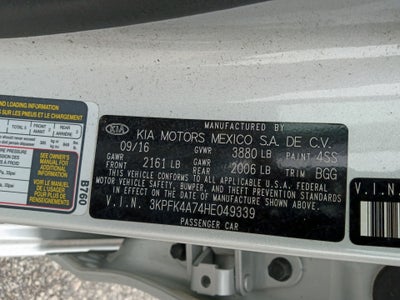 2017 Kia Forte LX