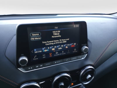 2023 Nissan Sentra SR Xtronic CVT