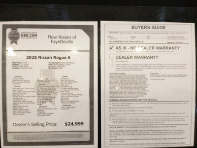 2025 Nissan Rogue S Intelligent AWD