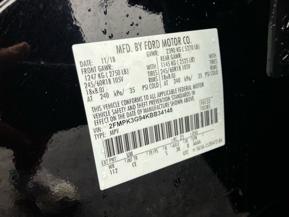 2019 Ford Edge SE