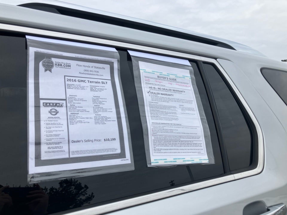 2016 GMC Terrain SLT