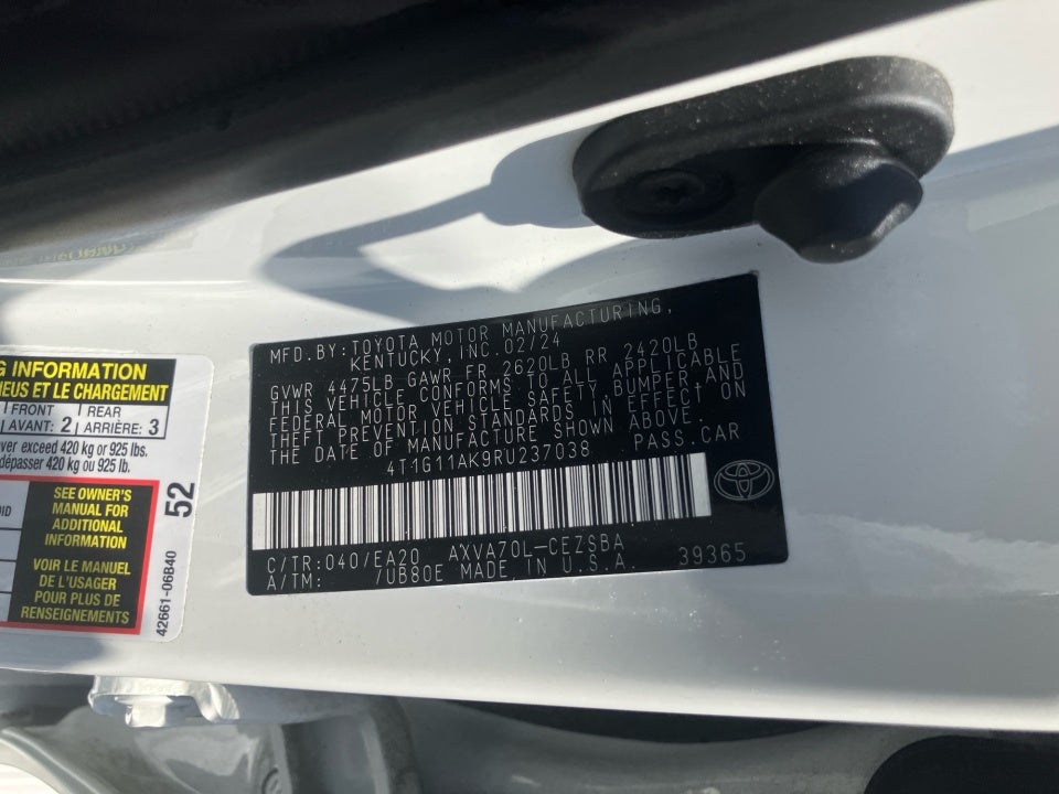 2024 Toyota Camry SE