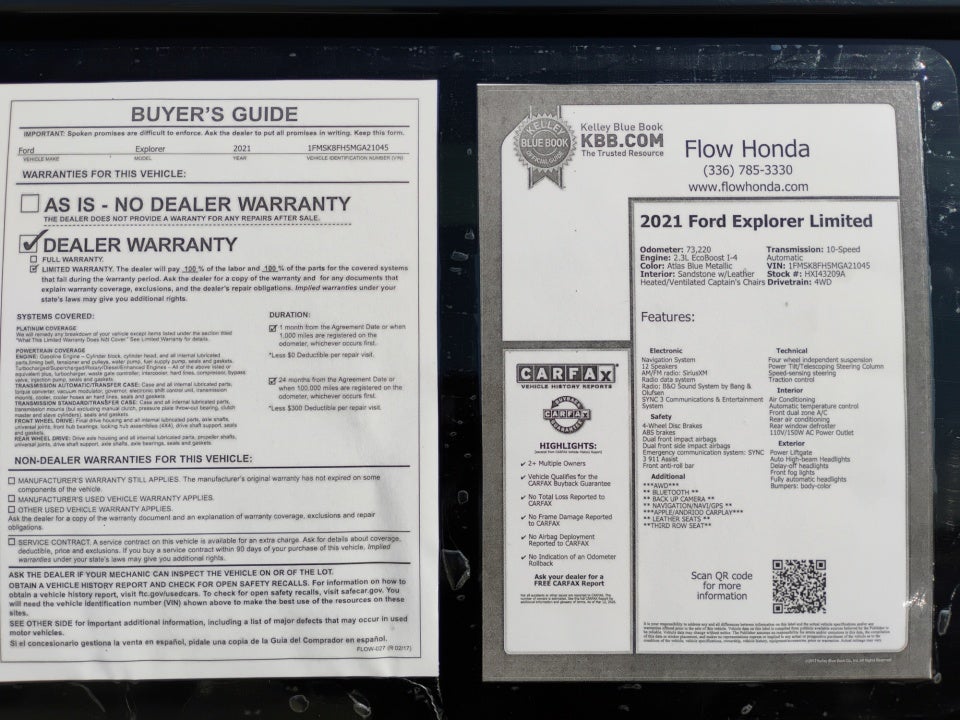 2021 Ford Explorer Limited