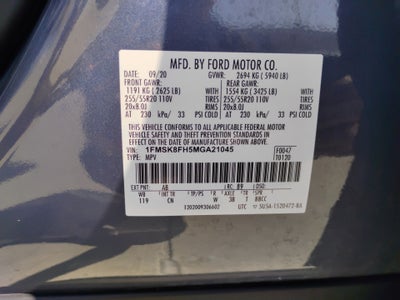 2021 Ford Explorer Limited