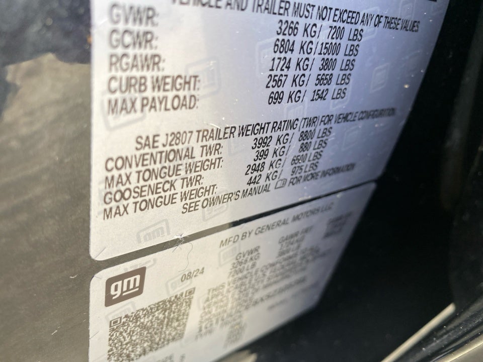 2025 GMC Sierra 1500 4WD Crew Cab Short Box Elevation with 3SB
