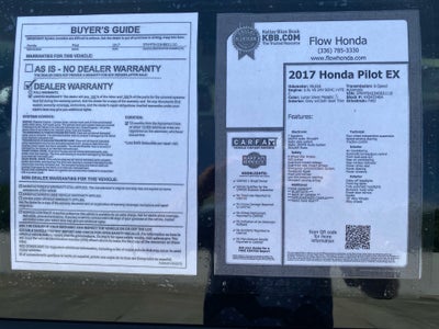 2017 Honda Pilot EX
