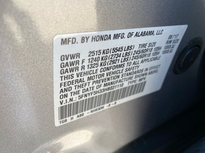 2017 Honda Pilot EX