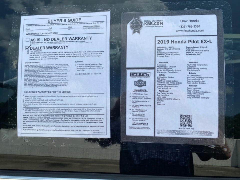 2019 Honda Pilot EX-L
