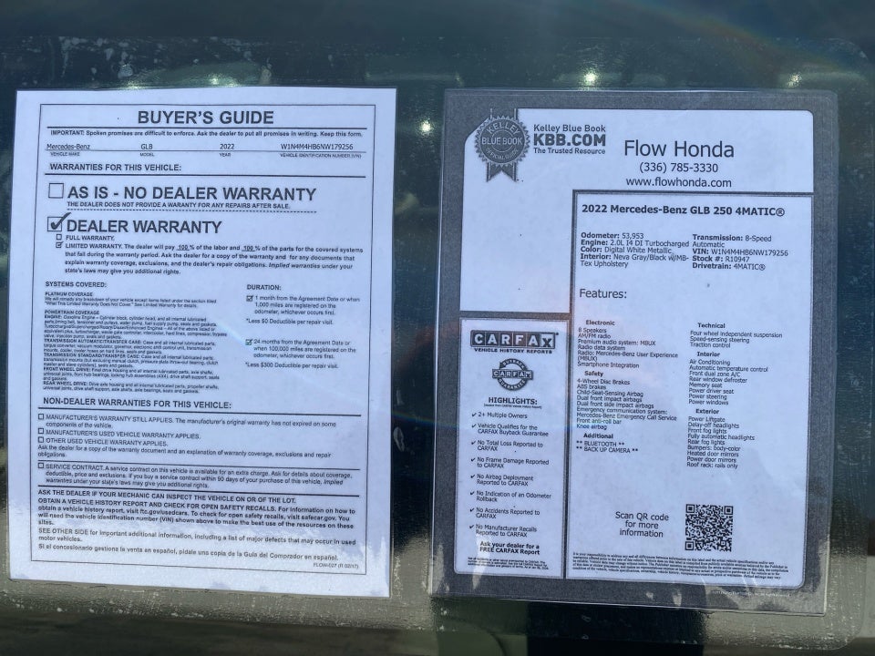 2022 Mercedes-Benz GLB 250 4MATIC®