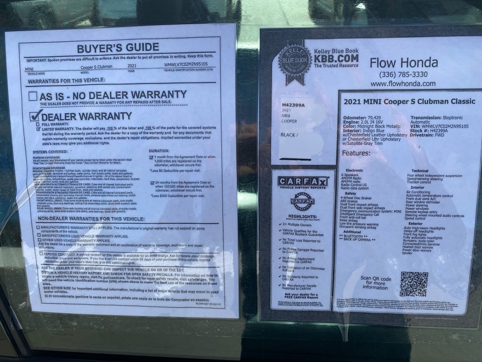 2021 MINI Clubman Cooper S