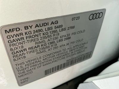 2023 Audi Q5 Premium 45 TFSI S line quattro