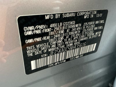 2022 Subaru Forester Sport