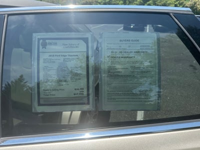 2018 Ford Edge Titanium