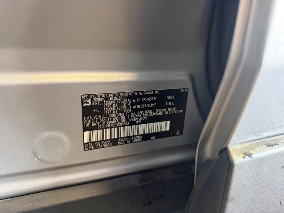 2020 Toyota RAV4 XLE