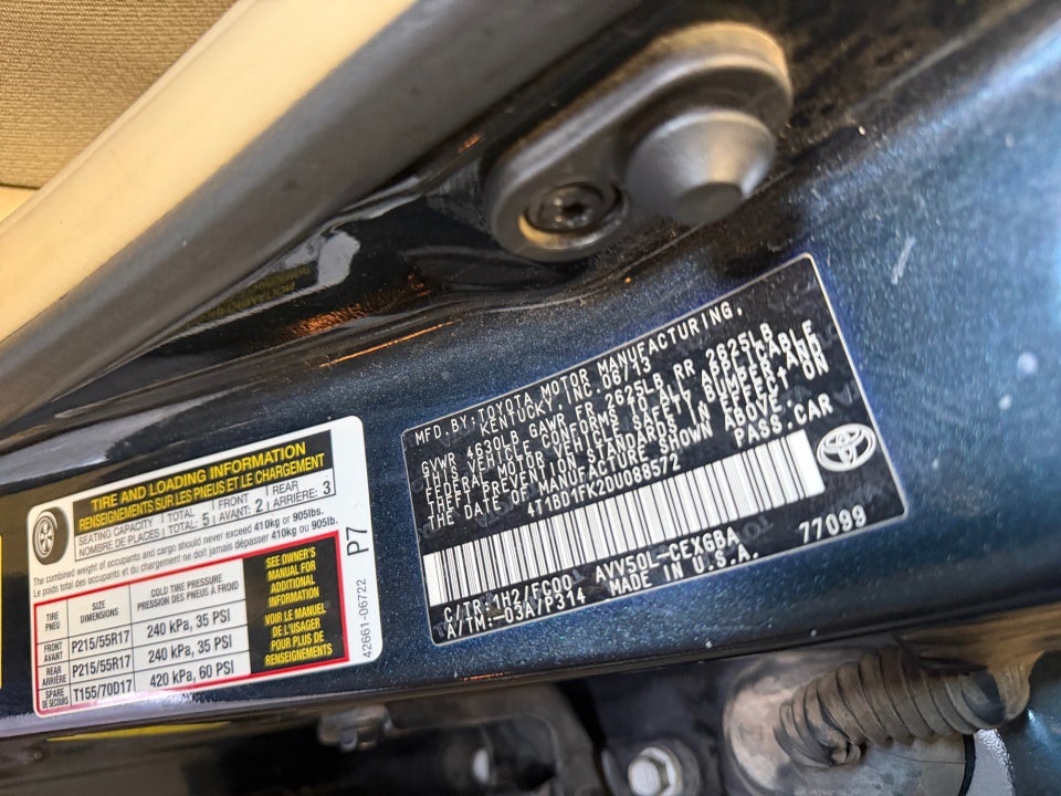 2013 Toyota Camry Hybrid XLE