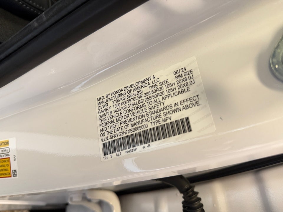 2025 Honda Pilot Touring