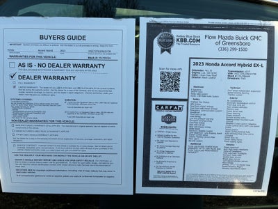 2023 Honda Accord Hybrid EX-L