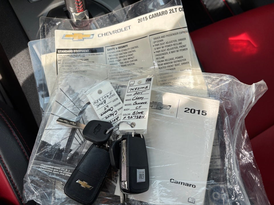 2015 Chevrolet Camaro 2LT