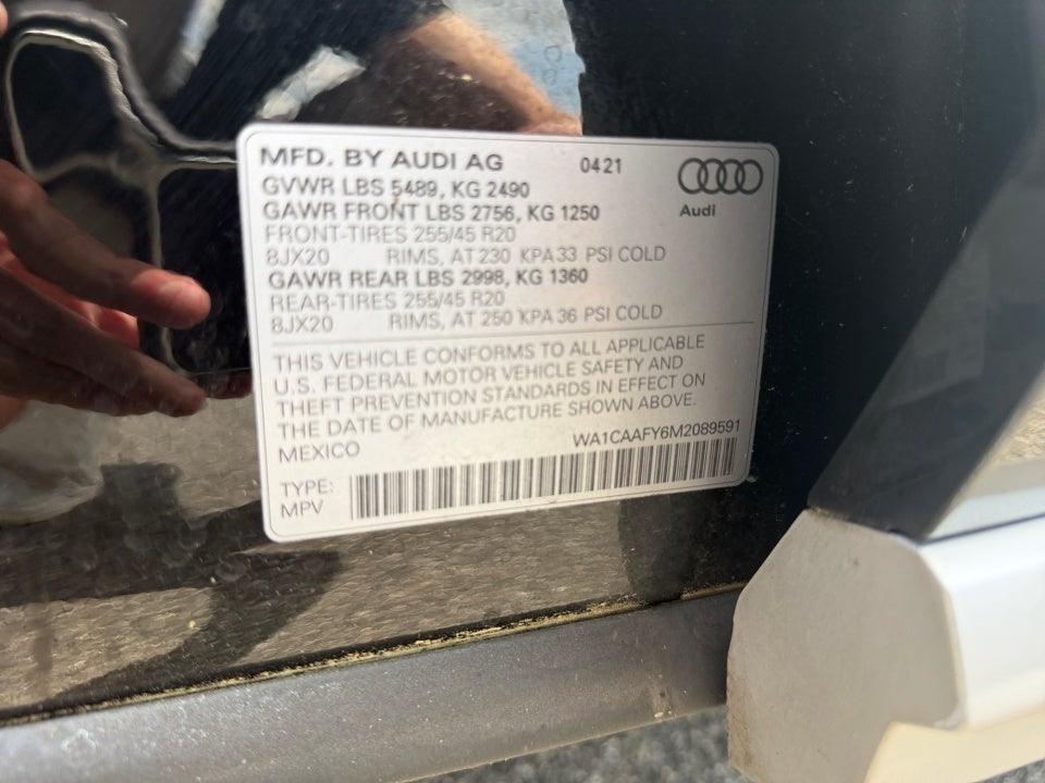2021 Audi Q5 Prestige