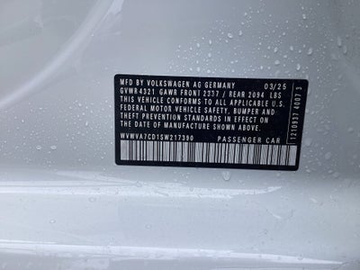 2025 Volkswagen Golf GTI 2.0T Autobahn