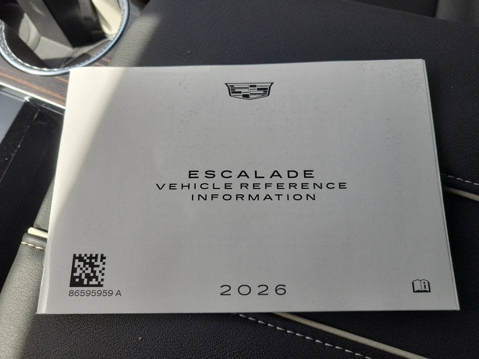 2026 Cadillac Escalade Luxury