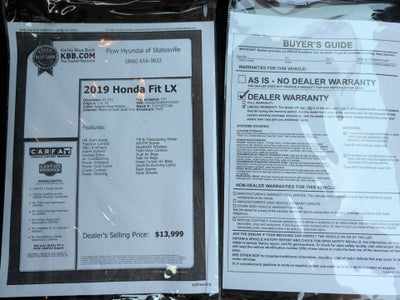 2019 Honda Fit LX