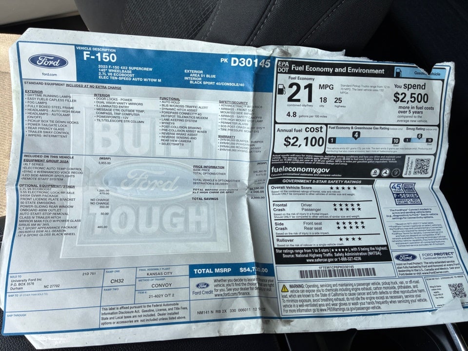 2023 Ford F-150 XLT