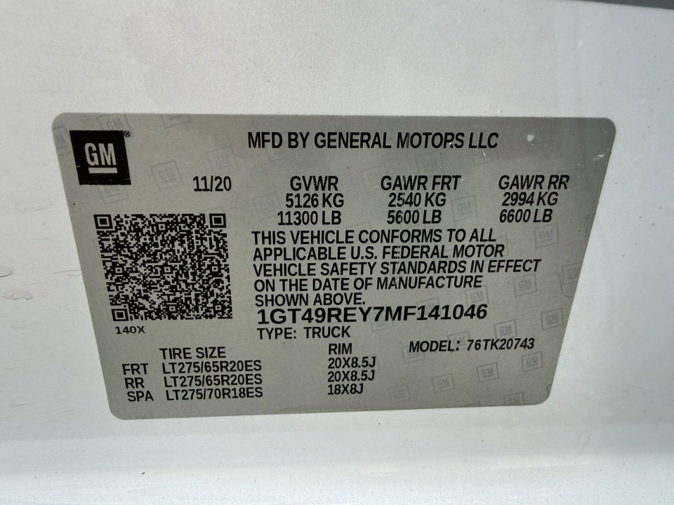 2021 GMC Sierra 2500HD 4WD Crew Cab Standard Bed Denali