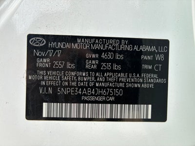 2018 Hyundai Sonata Limited