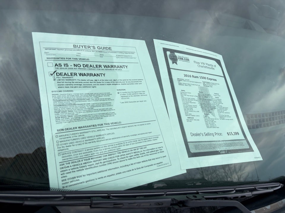 2016 RAM 1500 Express