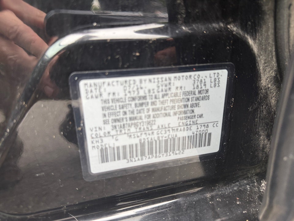 2016 Nissan Sentra S