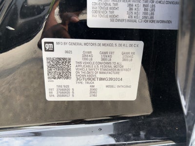 2021 GMC Sierra 1500 SLT