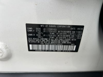 2025 Subaru Outback Touring XT