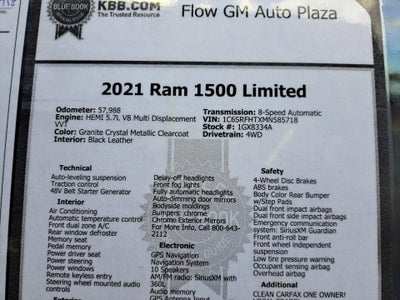 2021 RAM 1500 Limited