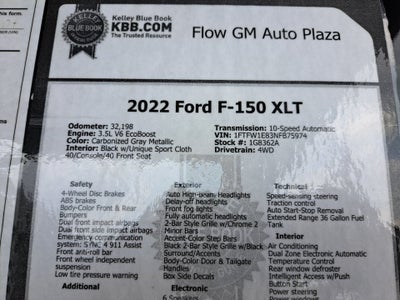 2022 Ford F-150 XLT