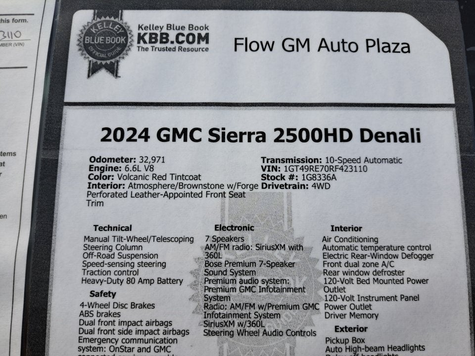 2024 GMC Sierra 2500 HD Denali