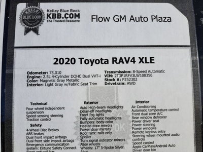 2020 Toyota RAV4 XLE