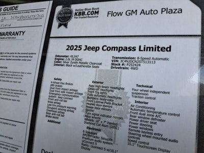 2025 Jeep Compass Limited