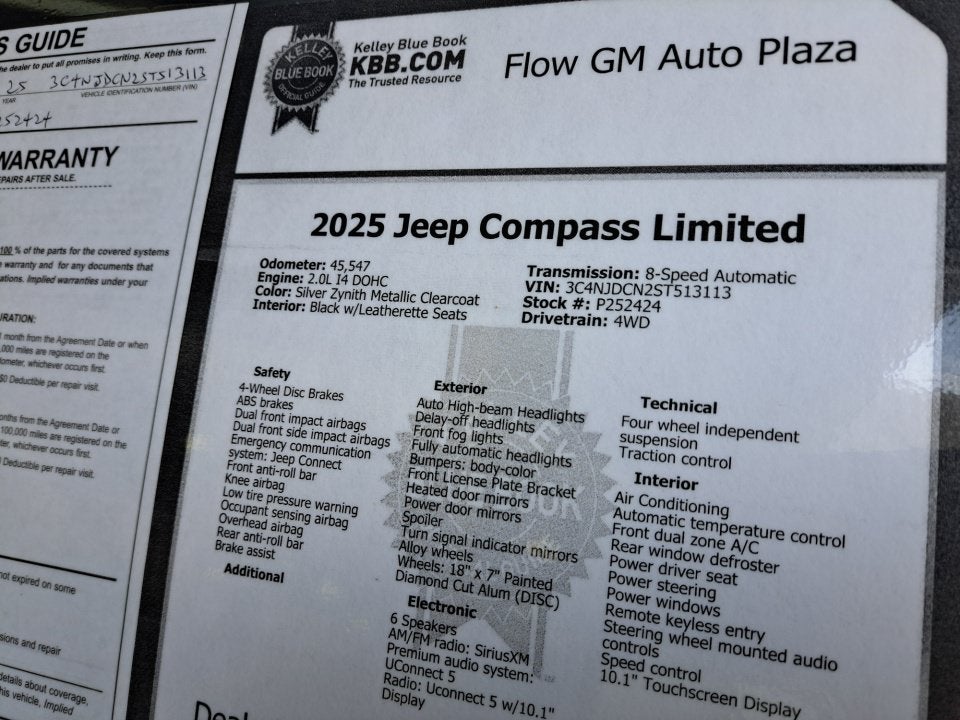 2025 Jeep Compass Limited