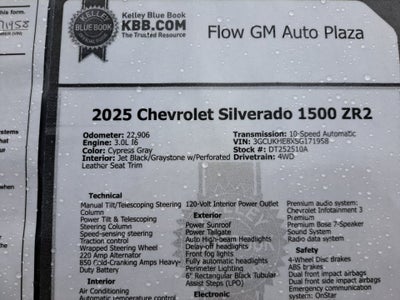 2025 Chevrolet Silverado 1500 ZR2