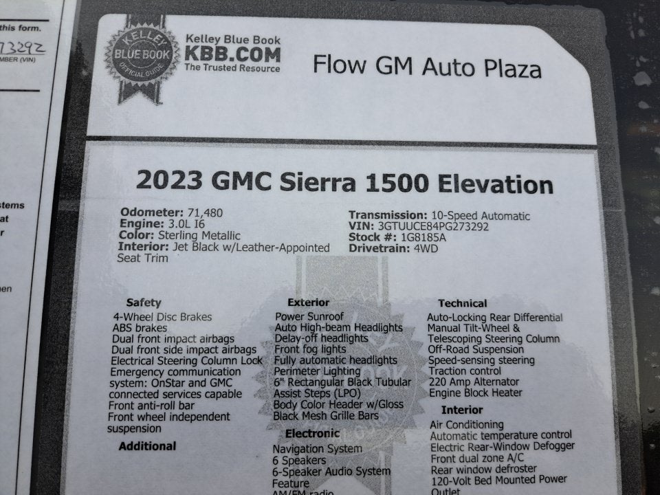 2023 GMC Sierra 1500 Elevation