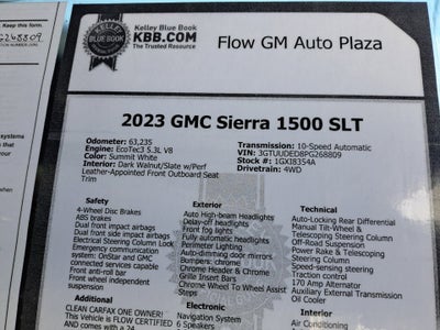 2023 GMC Sierra 1500 SLT