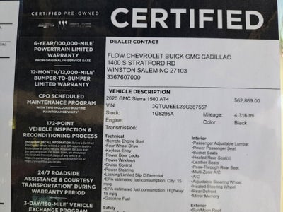 2025 GMC Sierra 1500 AT4