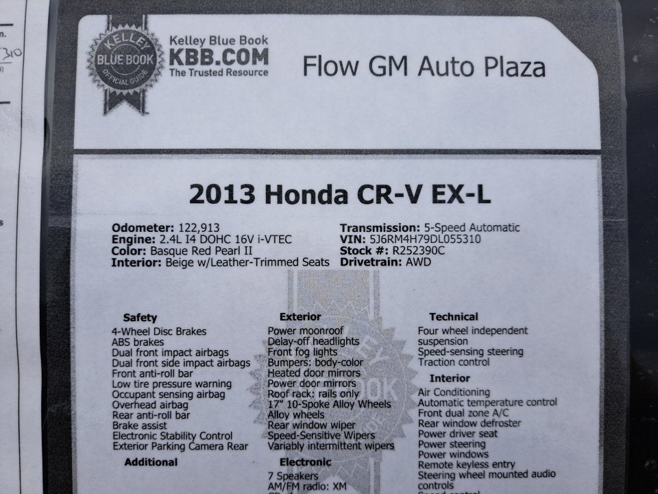 2013 Honda CR-V EX-L