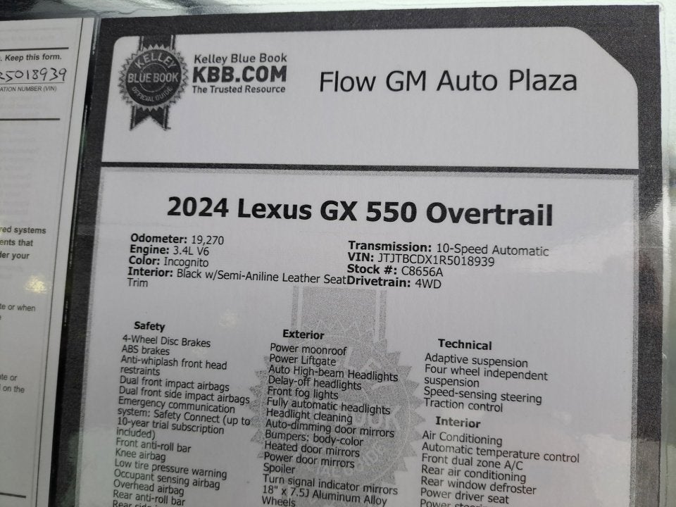 2024 Lexus GX GX 550 Premium