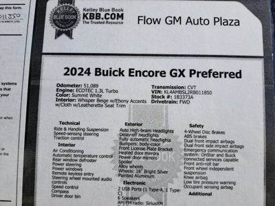 2024 Buick Encore GX Preferred
