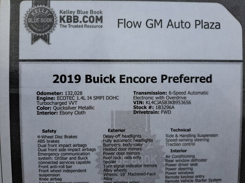 2019 Buick Encore Preferred