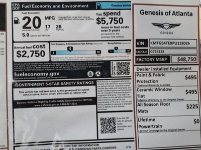 2023 Genesis G70 3.3T AWD